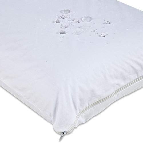 Kit 4 Capas de Travesseiro Nap Home Impermeável - Não faz ruído - 200 Fios 50x70cm Branco