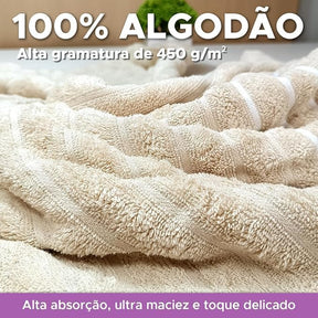 Toalha de Banho Jacquard 450g/m²