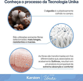 Toalha de Banho Gigante Fio Penteado Lumina Karsten